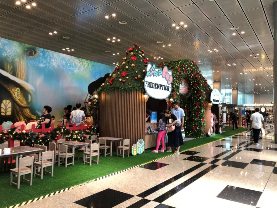 Changi Airport's Sanrio activity park